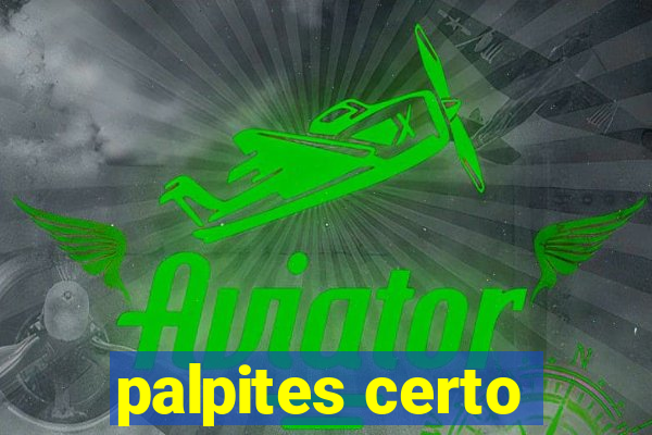 palpites certo