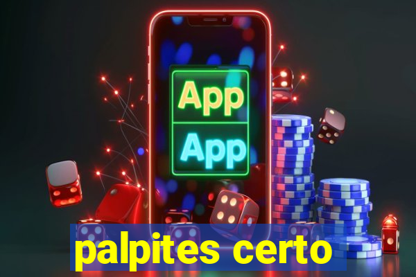 palpites certo