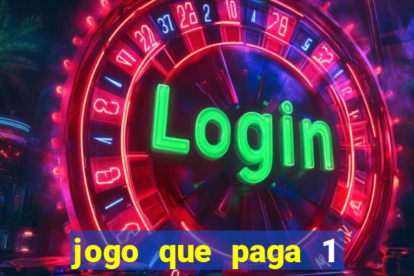 jogo que paga 1 real no pix