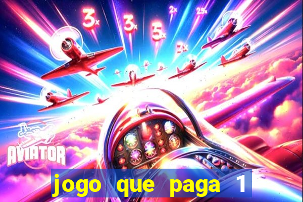 jogo que paga 1 real no pix
