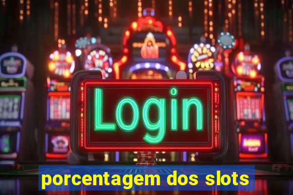 porcentagem dos slots