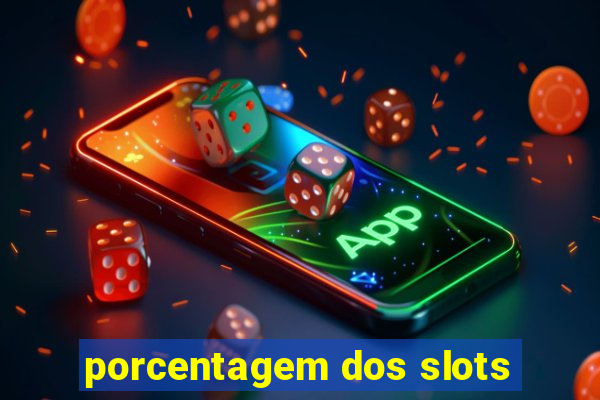 porcentagem dos slots