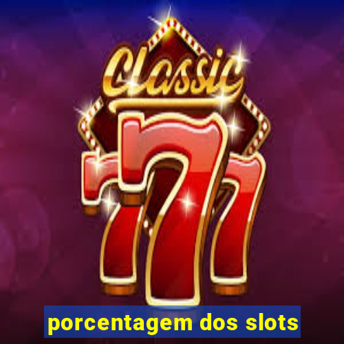 porcentagem dos slots