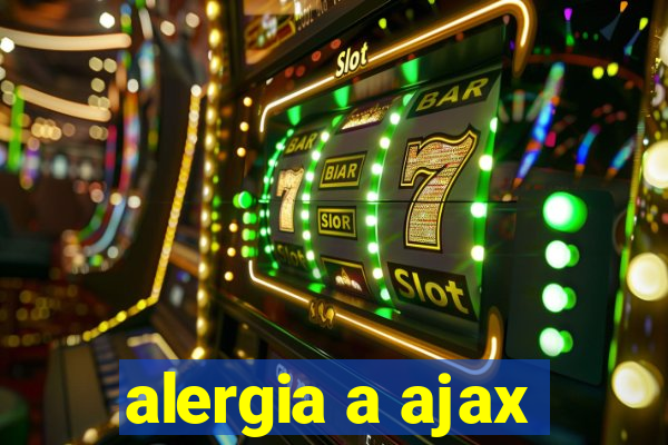 alergia a ajax