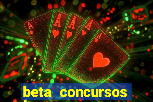 beta concursos senha apostila