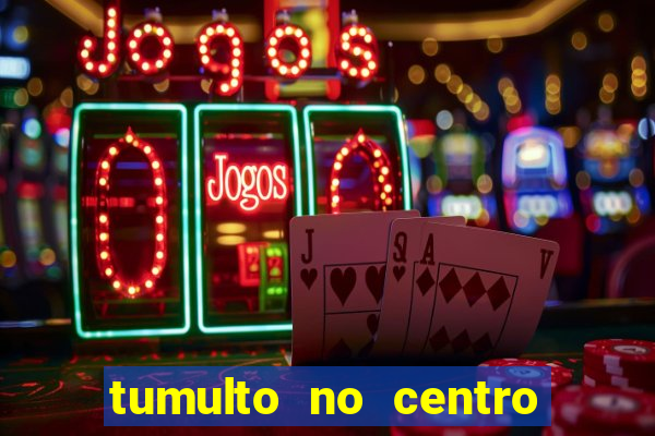 tumulto no centro de porto alegre hoje