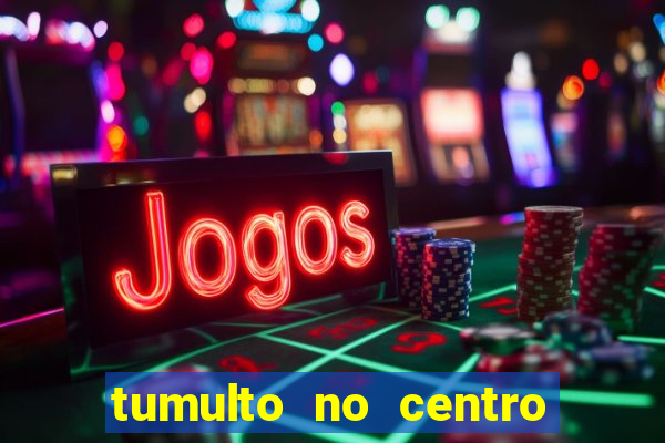 tumulto no centro de porto alegre hoje