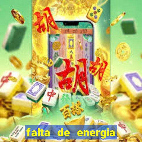 falta de energia em caucaia