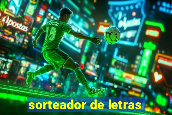 sorteador de letras