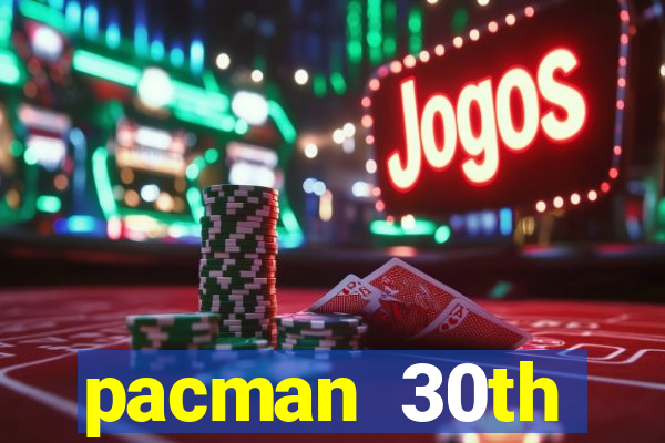 pacman 30th anniversary sonic