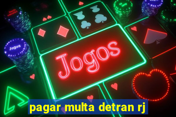 pagar multa detran rj
