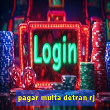 pagar multa detran rj