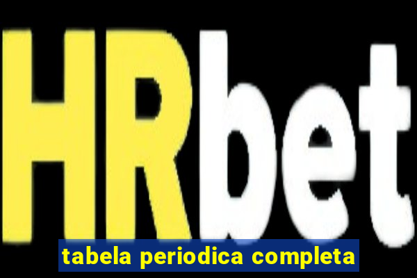 tabela periodica completa