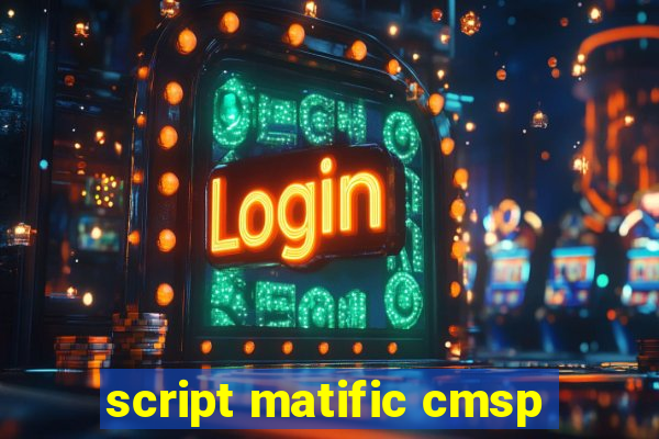 script matific cmsp