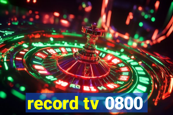 record tv 0800