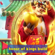 honor of kings build