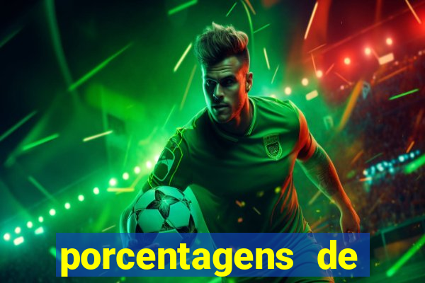 porcentagens de jogos pagantes