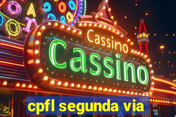 cpfl segunda via