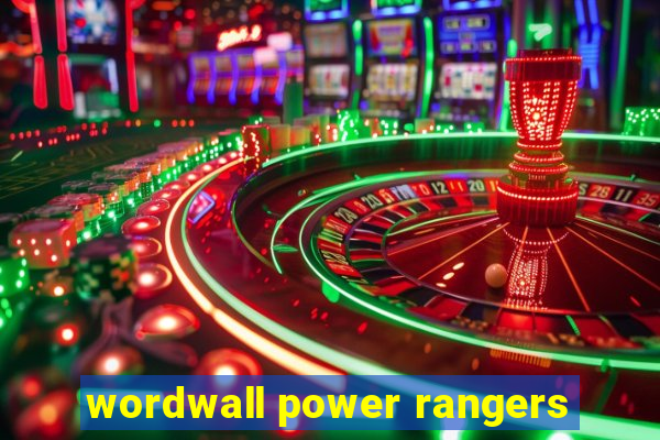 wordwall power rangers