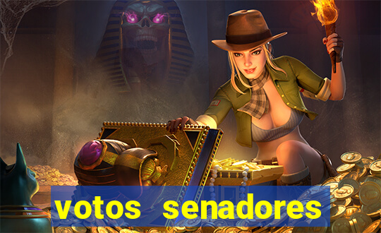 votos senadores impeachment moraes