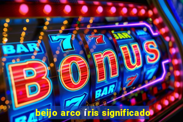 beijo arco íris significado