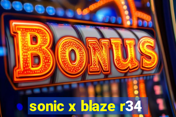 sonic x blaze r34
