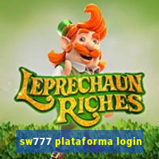sw777 plataforma login