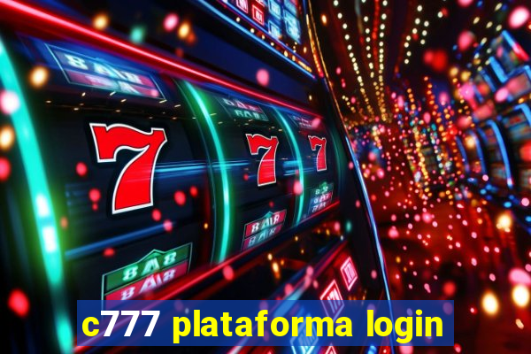 c777 plataforma login