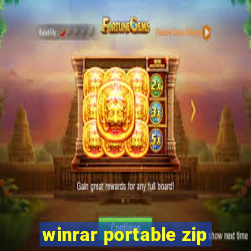 winrar portable zip