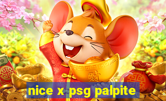 nice x psg palpite