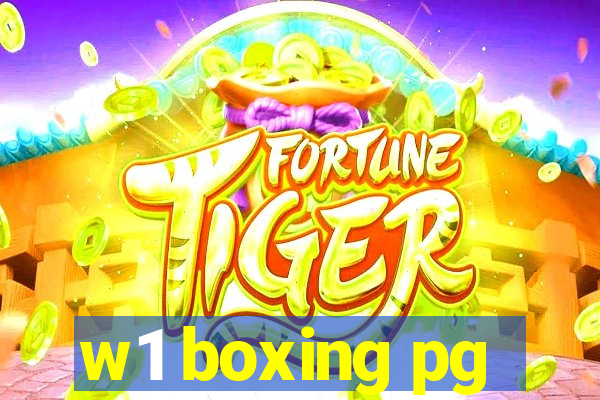 w1 boxing pg