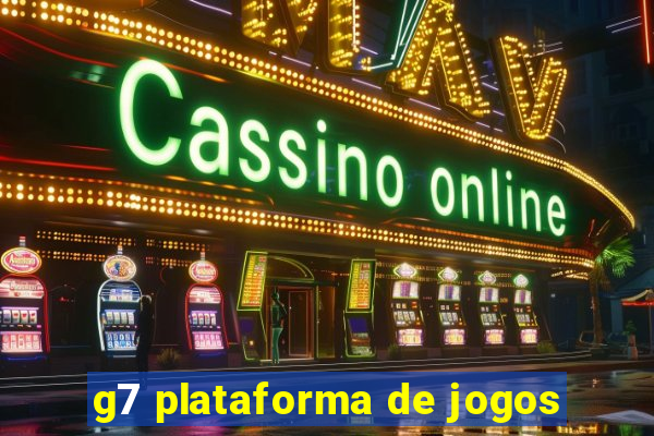 g7 plataforma de jogos