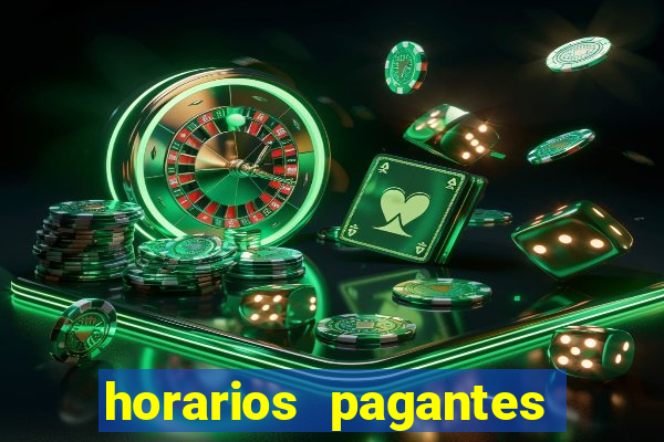 horarios pagantes esporte da sorte