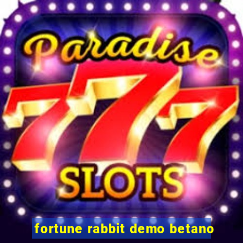 fortune rabbit demo betano