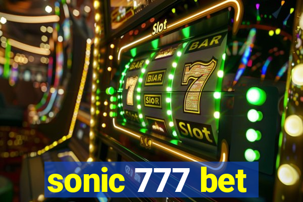 sonic 777 bet