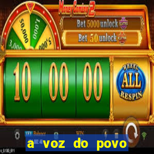 a voz do povo santa luzia