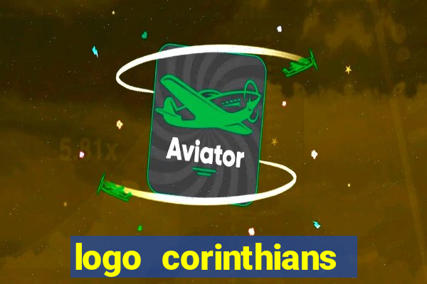 logo corinthians preto e branco