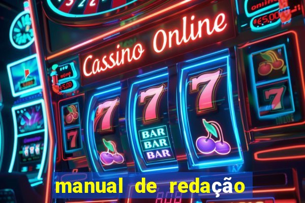 manual de redação folha de são paulo pdf