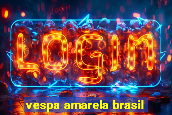 vespa amarela brasil