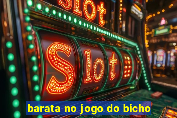 barata no jogo do bicho