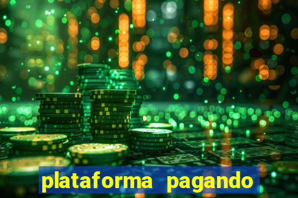plataforma pagando no cadastro