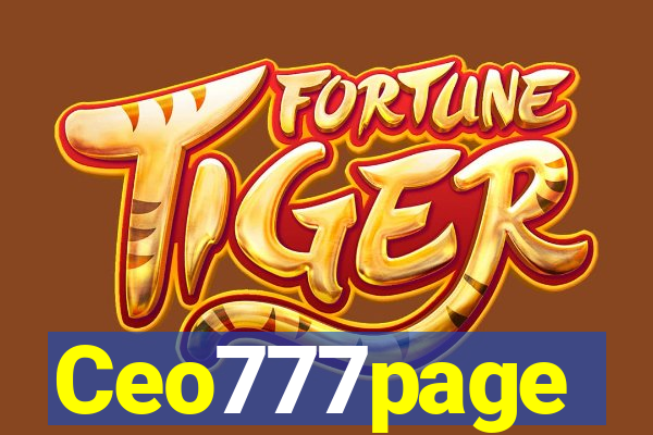 Ceo777page
