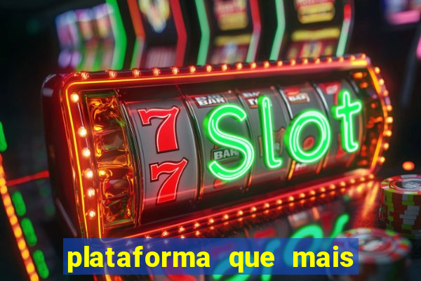 plataforma que mais paga no fortune tiger