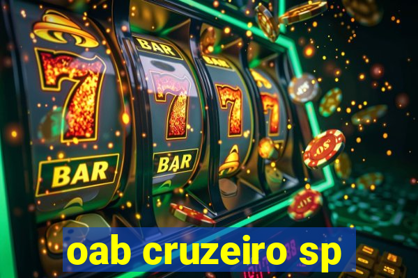 oab cruzeiro sp