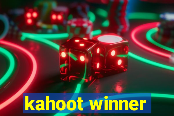 kahoot winner