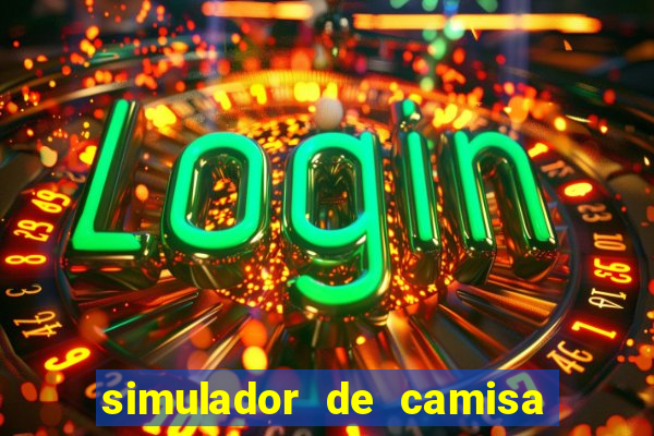 simulador de camisa de time
