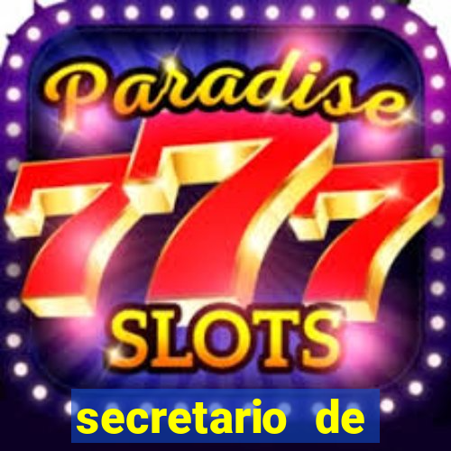 secretario de esporte salario