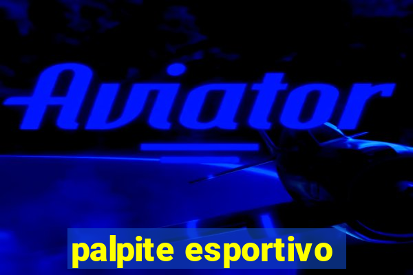 palpite esportivo