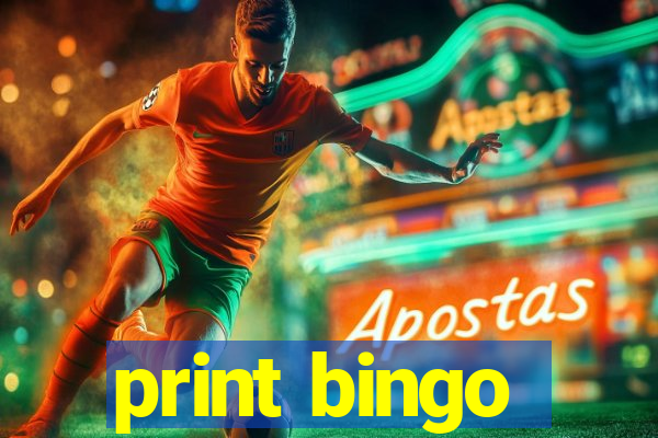 print bingo