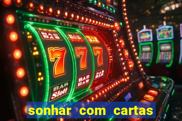 sonhar com cartas de baralho no chao